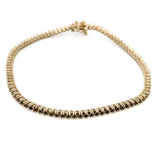 18K Yellow Gold Tennis Prong Set Bracelet Mounting