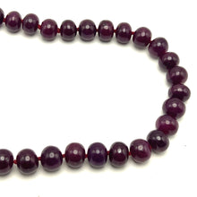 Majestic Natural Ruby Necklace Rondelle 11-14mm Plain Cut VVS Clarity Crimson Color Gemstone Jewelry For Power, Prosperity & Protection
