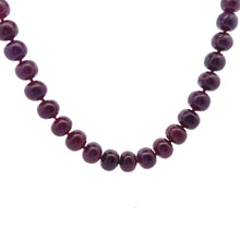 Majestic Natural Ruby Necklace Rondelle 11-14mm Plain Cut VVS Clarity Crimson Color Gemstone Jewelry For Power, Prosperity & Protection