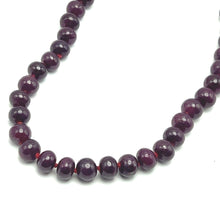 Natural Ruby Timeless Necklace Large Rondelle 10-11mm Plain Cut VVS Clarity Crimson Color Gemstone Jewelry For Motivation, Focus & Self-Belief