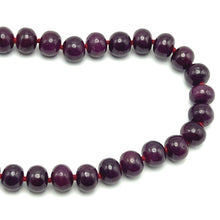 Natural Ruby Timeless Necklace Large Rondelle 10-11mm Plain Cut VVS Clarity Crimson Color Gemstone Jewelry For Motivation, Focus & Self-Belief