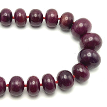 Natural Ruby Heirloom Necklace Ultra Statement Rondelle 16-23mm Plain Cut VVS Clarity Crimson Color Gemstone Jewelry For High Power, Success & Recognition
