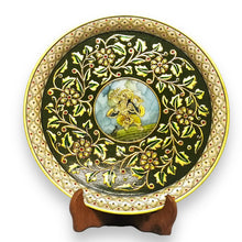 Marble 24K Gold Handcrafted Decorated Ganesha 12” Plate