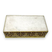 Marble 24K Gold Handcrafted Jewelry Box