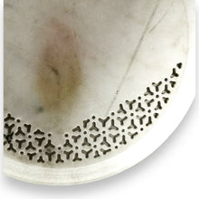 24K Gold Marble Handcrafted Enamel Radha Krishna 9” Plate