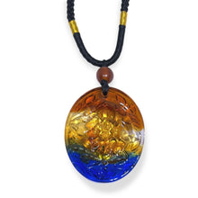 24K Hallmarked Gold Lord Ganesh Pendant Necklace | Auspicious Temple Jewelry | Vibrant Glazed Finish - Necklace