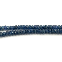 Natural Handmade Necklace Blue Sapphire Gemstone Faceted Birthstone Jewelry