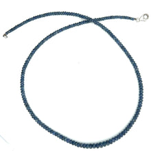 Natural Handmade Necklace Blue Sapphire Gemstone Birthstone Beaded Jewelry