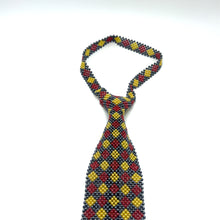 Handcrafted Multi-Color Bead Pearl Tie Vibrant and Chic