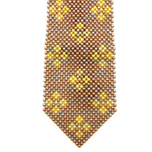 Handcrafted Diamond Pattern Pearl Tie Elegant Timeless Neckwear