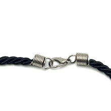 Natural Jasper Ball Gemstone 20mm With Black Twisted Cord Pendant Necklace Known For Strength Protection And Earth Energy