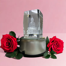 3D Crystal Buddha Glow Engraved Lamp