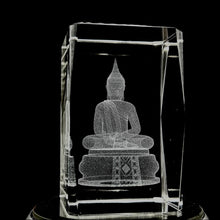 3D Crystal Buddha Glow Engraved Lamp