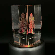 3D Crystal Ganesha Lamp Divine Blessings