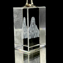 3D Crystal Jesus Christ Sacred Keychain Laser Engraved