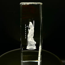 3D Crystal Kuan Yin Lamp Goddess of Compassion