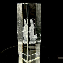 3D Crystal Kuan Yin Lamp Goddess of Compassion
