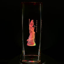 3D Crystal Kuan Yin Lamp Goddess of Compassion