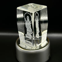 3D Crystal Kuan Yin Radiance Lamp Guanyin
