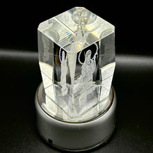 3D Crystal Kuan Yin Radiance Lamp Guanyin