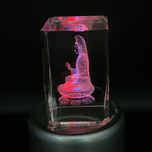 3D Crystal Sitting Buddha Lamp Enlightenment