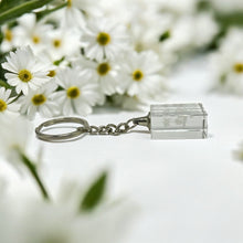 3D Crystal Thailand Keychain Laser Engraved
