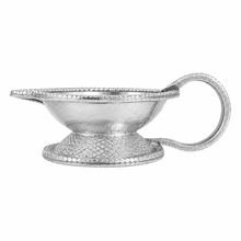 999 Silver Deepak 18 Gram | Handcrafted Diya Pooja Temple Decor