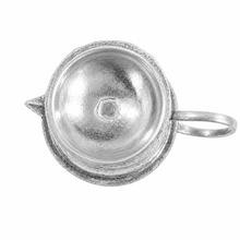 999 Silver Deepak 18 Gram | Handcrafted Diya Pooja Temple Decor - Lamp
