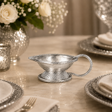 999 Silver Deepak 18 Gram | Handcrafted Diya Pooja Temple Decor - Lamp