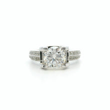 9K White Gold Classic Diamond Ring | Round Brilliant Solitaire Four-Prong Setting | Timeless Jewelry - Ring
