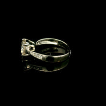 9K Yellow Gold Diamond Ring | Round Solitaire Center | Channel-Set & Pavé Band Design | Classic Bridal Elegance - Ring