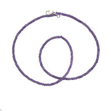Natural Handmade Necklace Amethyst Gemstone Birth Month February Design Jewelry