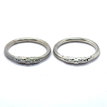 Classic Adjustable German Silver Kada Pair – Lightweight Baby Bangles for Newborns & Infants