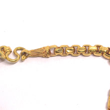 Micron Plated Gold Jewelry Necklace Box Chain Jewelry