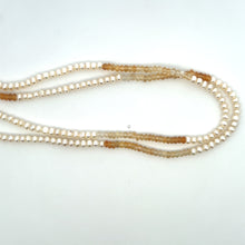 Natural Citrine & Pearl Elegant Gemstone Handmade Necklace