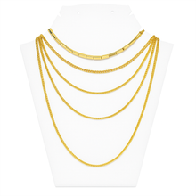 Chic Multi-Layer Princess Necklace with Rectangle Bar and Chain Accents – Contemporary Yellow Plated Statement Jewelry