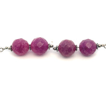 Purple Jade 12mm Ball Facet Dangle Gemstone Earrings