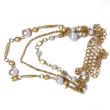 Gold plated Square Wheat Engraved Chain Gold Plated Necklace Jewelry