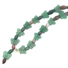 Natural Jasper Balloon & Jade Butterfly Fancy Handmade Necklace