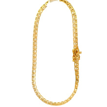 18K Yellow Gold Tennis Style Bracelet Mounting