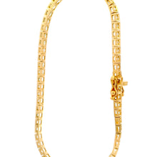 18K Yellow Gold Tennis Style Bracelet Mounting