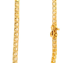 18K Yellow Gold Tennis Style Bracelet Mounting