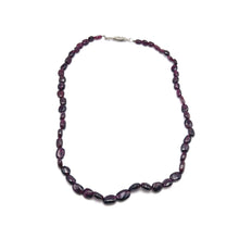 Garnet Natural Handmade Plain Smooth Nugget Gemstone Beaded 15.7