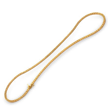 Necklace Tennis 18K Yellow Gold Mounting