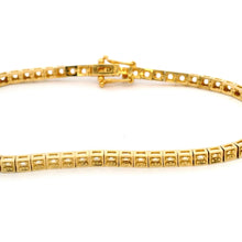 18K Yellow Gold Tennis Classic Bracelet Mounting