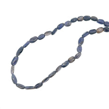 Natural Iolite Plain Mani Gemstone Necklace