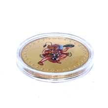 Lord Hanuman 24K Gold Plated Swiss Coin – Protective Talisman of Strength, Courage & Divine Power