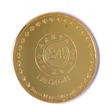 Bal Gopal 24K Gold Plated Swiss Coin – Holy Symbol of Innocence, Love & Spiritual Purity