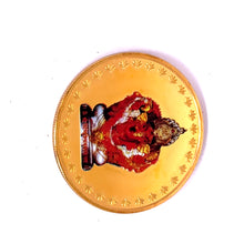 Lord Ganesha 24K Gold Plated God Coin Auspicious Swiss Made Talisman for Prosperity, Wisdom & Protection