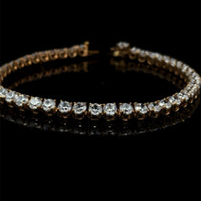 Luxury Premium White Cubic Zirconia Tennis Bracelet in White Sterling Silver 3.75mm CZ Stones 7.48’’ Jewelry - Bracelet